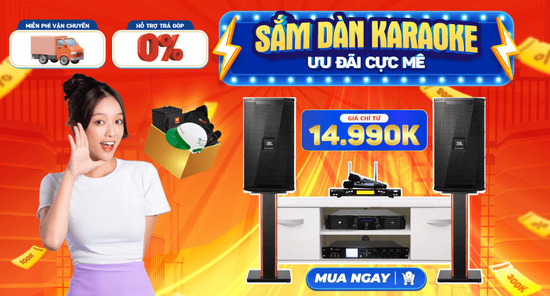 Dàn Karaoke <br> Ưu Đãi Lên Tới 25%