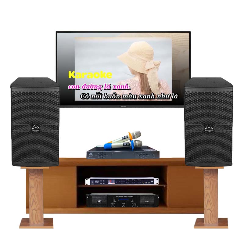 Dàn Karaoke Cao Cấp HDR69 (Whafedale Anglo E12, Công suất, Vang cơ, B5Plus)