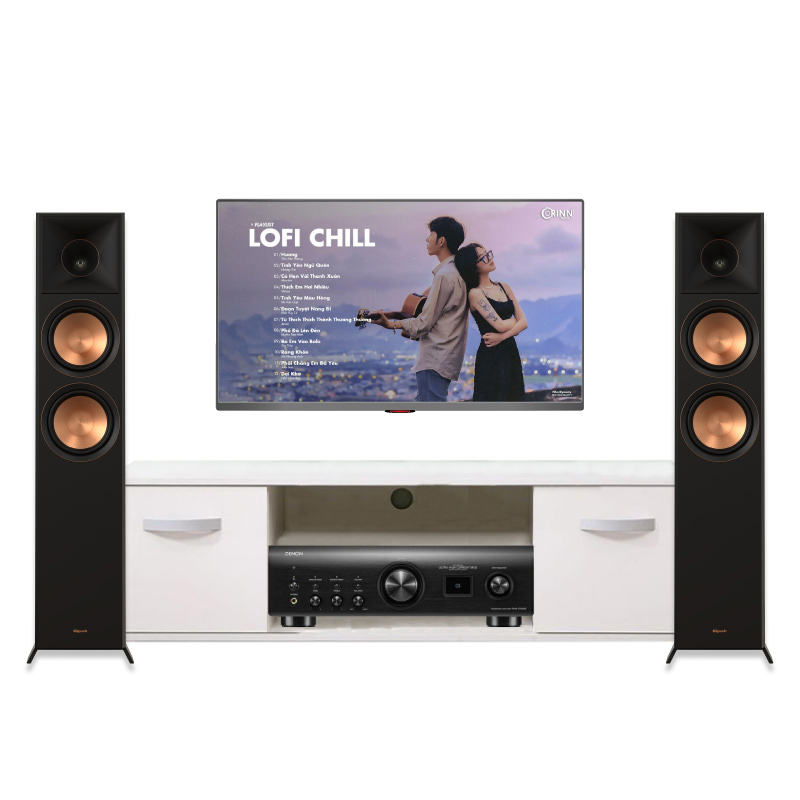 Dàn nghe nhạc Klipsch, Denon NN46 ( Klipsch RP8000F II,  Denon PMA1700NE )