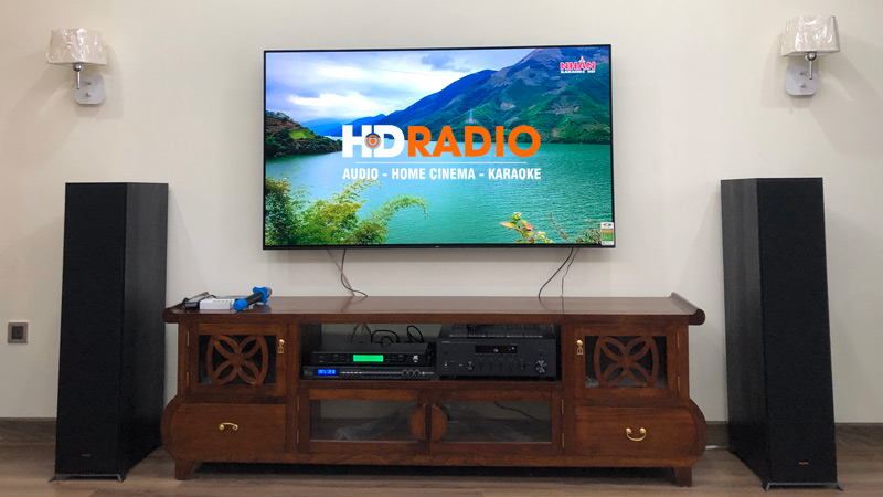 Lắp dàn nghe nhạc và hát karaoke hay cho anh Dũng ở Hà Nội