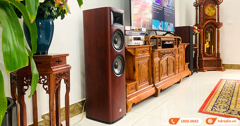 Chuẩn bị TẾT với dàn nghe nhạc và hát karaoke đỉnh cao của anh Tuấn ở Quốc Oai (JBL Studio 690, Marantz PM7000N, VinaKTV S600X Max, CARD K88 Pro)