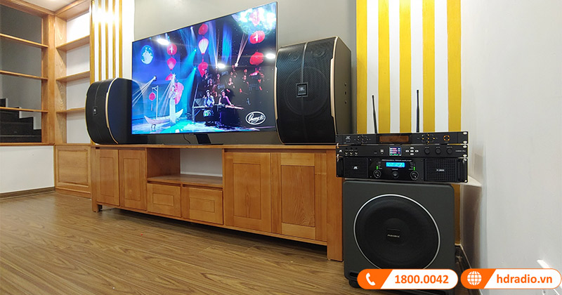 Lắp dàn Karaoke Gia Đình trị giá gần 47 triệu đồng cho anh Nam ở Đống Đa, Hà Nội (JBL Pasion 12, Paramax MK SUB 30, JKAudio X6000 Plus, H2600, B5 Plus)