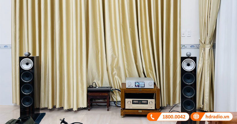 Lắp Đặt hệ thống âm thanh nghe nhạc Đẳng Cấp trị giá hơn 467 triệu đồng cho anh Công Hoàng ở Biên Hòa (B&W 702 Signature, Accuphase E480, Cocktail X45Pro, Clef PowerBRIDGE-10-20A)