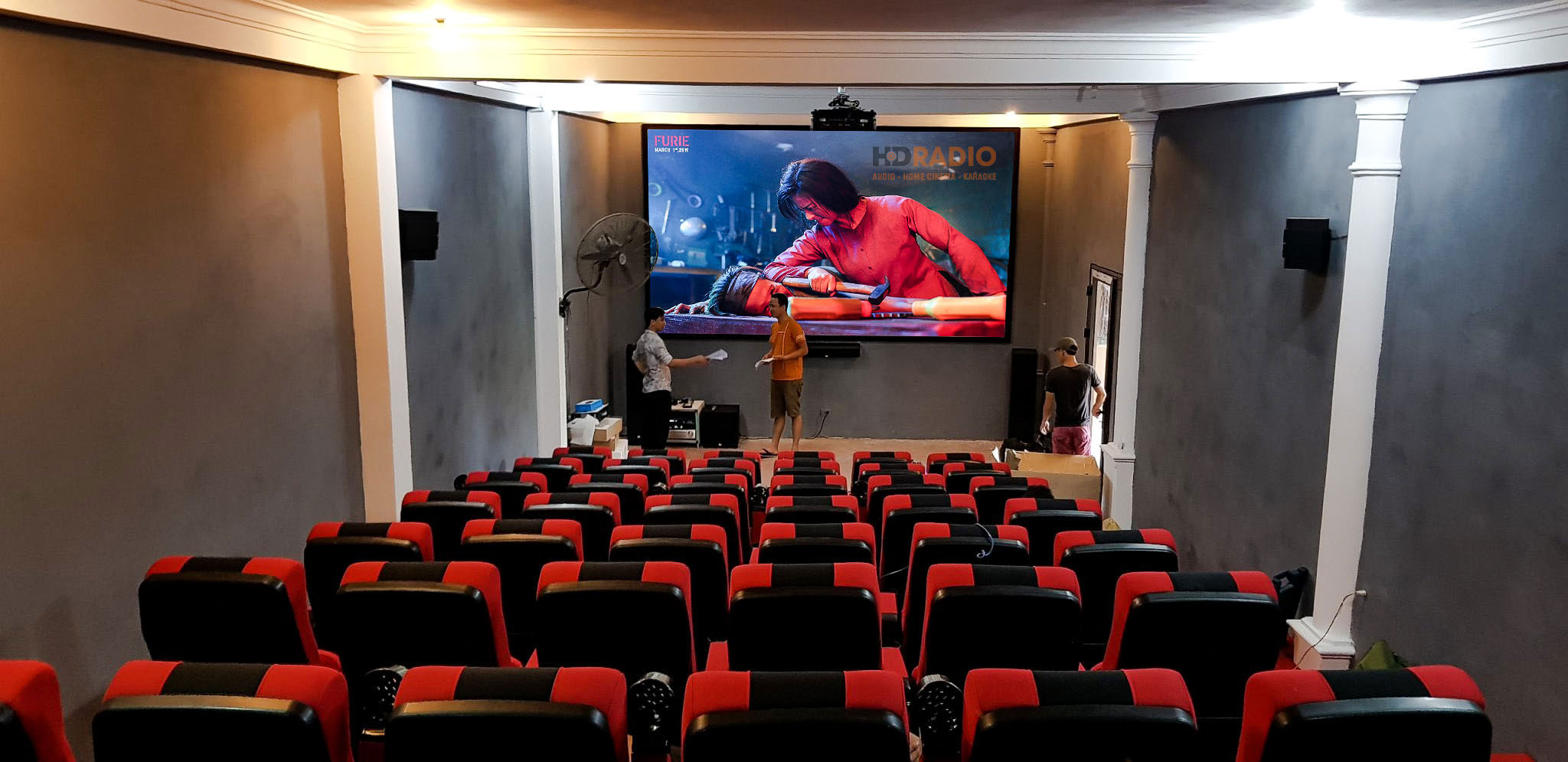 Công trình rạp chiếu phim 4K cao cấp tại Quảng Nam