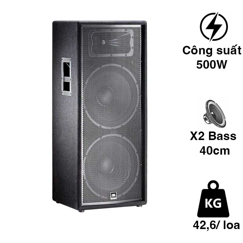Loa hội trường JBL JRX225, Bass 40cm, 500W