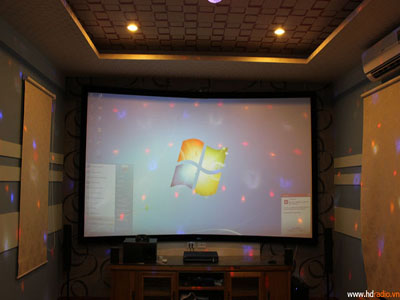 Lăp đặt phòng chiếu phim 3D gia đình tại Huyện thanh trì - Hà Nội