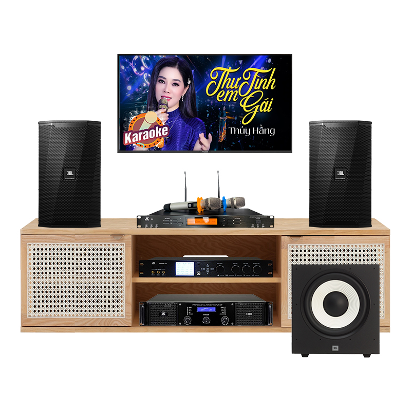 Dàn karaoke JBL KH81 (JBL KPS2, JKAudio H2600, JKaudio X9000 Pro, JKAudio B9, JBL STAGE A120P)