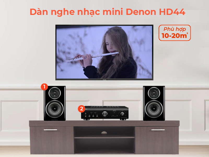 Dàn nghe nhạc Mini HD44