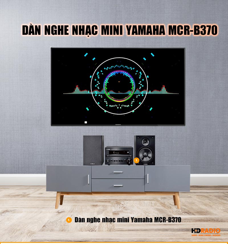 Dàn nghe nhạc Yamaha MCR-B370