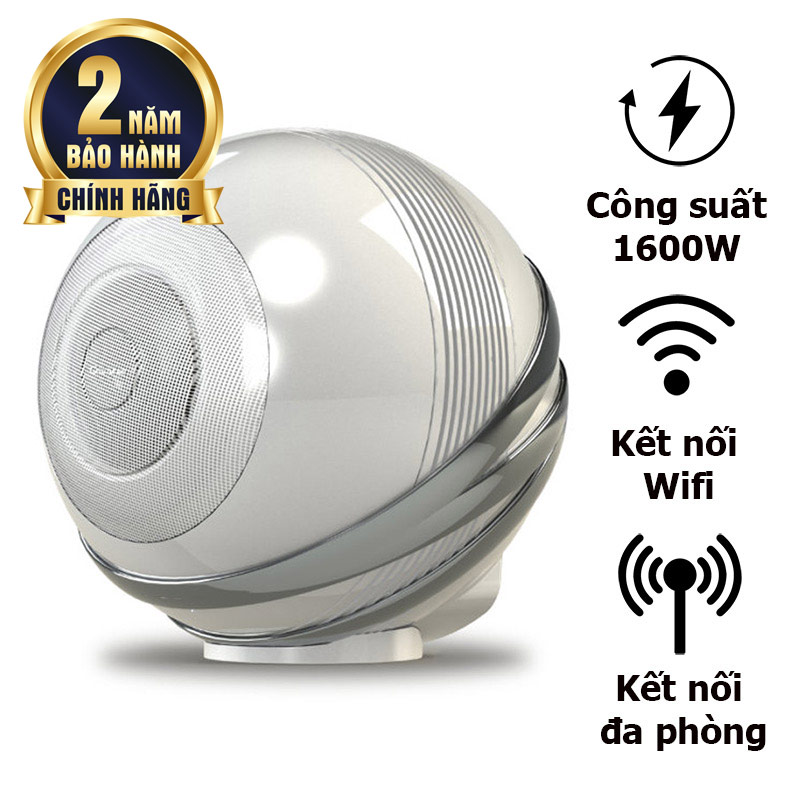 Loa Cabasse The Pearl, Công Suất 1600W, Kết nối đa phòng, Wifi, Optical, RCA, USB