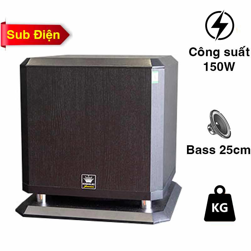 Loa Sub Boss Elec B10, Bass 25cm, 150W