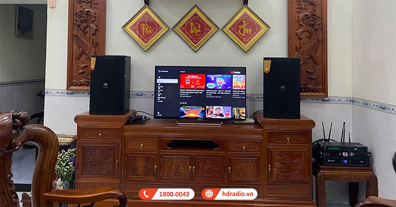 Lắp Dàn Karaoke cực hay trị giá hơn 58 triệu cho anh Huynh ở Biên Hòa, Đồng Nai (JBL KPS2, Crown KVS700, JKAudio X6000 Plus, JKaudio B3 Plus)