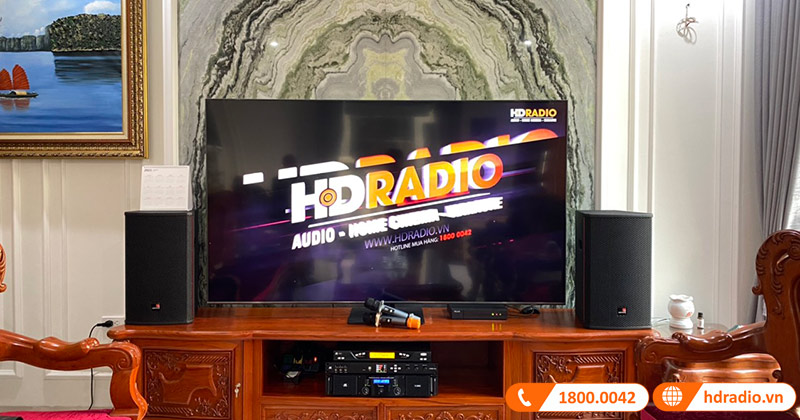 Lắp dàn Karaoke Cao Cấp HDR73 trị giá gần 64 triệu đồng cho anh Trường ở Hà Đông, Hà Nội (Tecnare E10, JKaudio X6000 Plus, H2600, K800)