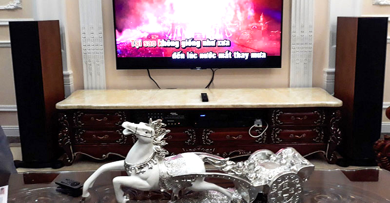 Lắp Dàn Karaoke loa đứng cho Chú Minh Ở Quận 11, Hồ Chí Minh