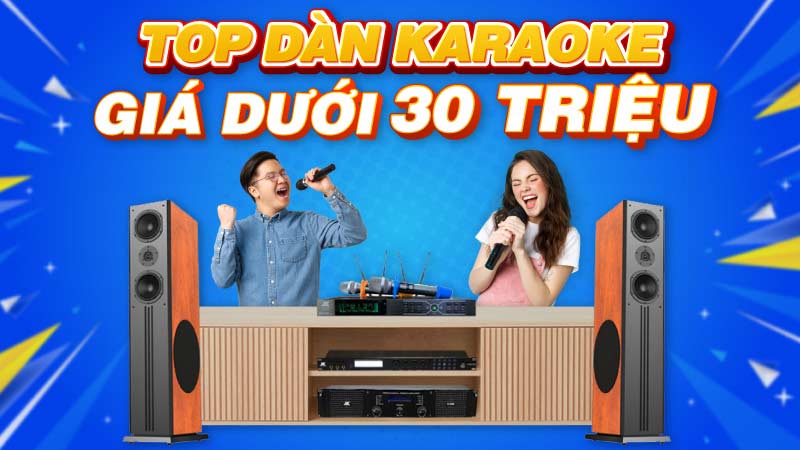 Dàn karaoke 30 triệu hát cực Hay, Phối ghép chuẩn nhất tại HDRADIO