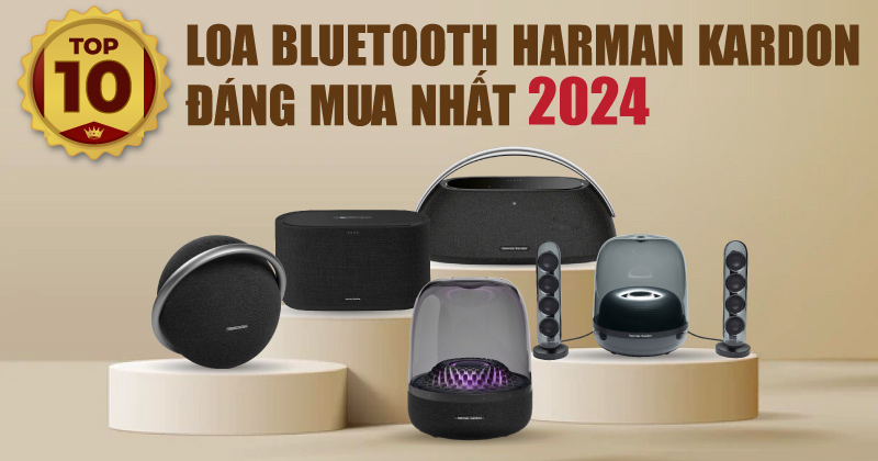 Điểm Danh: Top 10 loa Bluetooth Harman Kardon Đáng Mua Nhất 2024