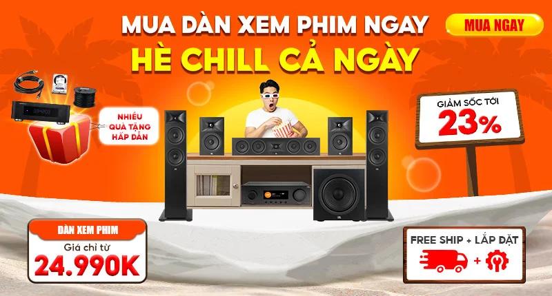 Sắm Dàn Xem Phim Hay <br> Giá Giảm Tới 23%