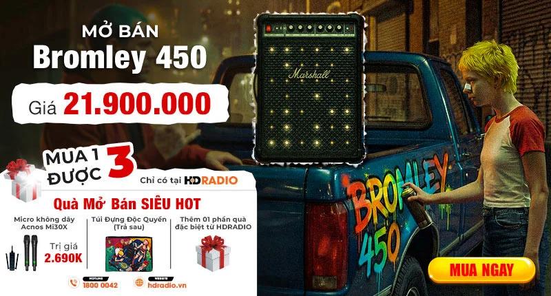 Mở Bán Loa Marshall Bromley 450 Nhận Quà Hot