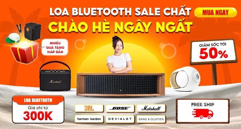 Sắm Loa Bluetooth Chính Hãng <br> Giá Giảm Tới 50%