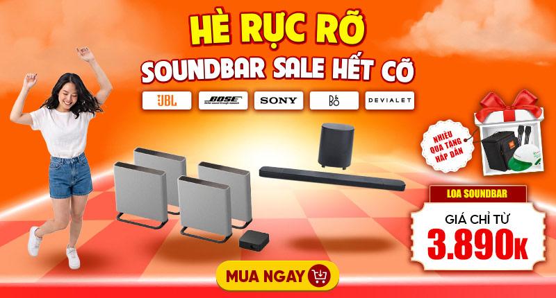 Sắm Loa Soundbar Chill Hè  Giá Giảm Tới 49%