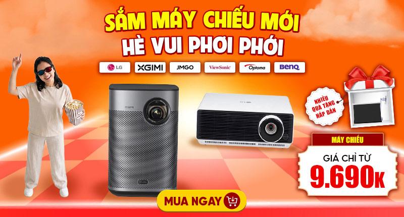 Sắm Máy Chiếu Đón Hè  Giá Giảm Tới 39%