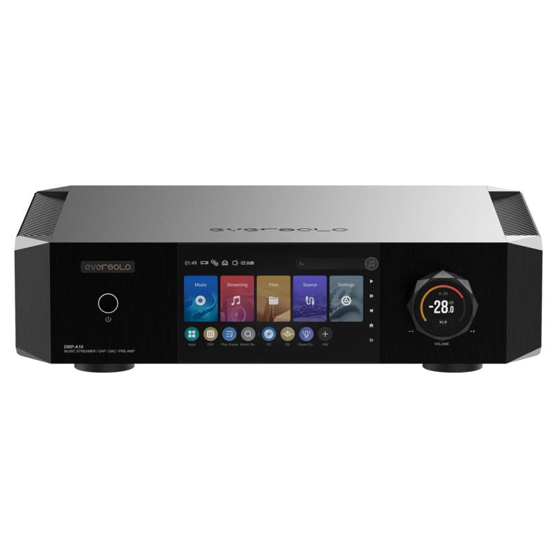 Music server Eversolo DMP A10, Pre Amp, DAC ES9039PRO, Network streamer, Bluetooth, 4GDDR4 kết hợp 64GeMMC