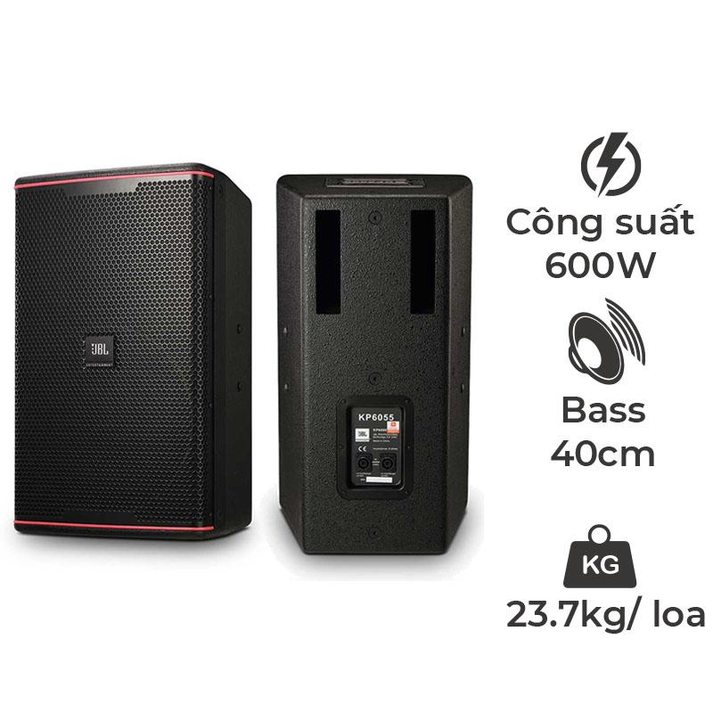 Loa JBL KP6055 Bass 40cm, 600W, Từ Neo