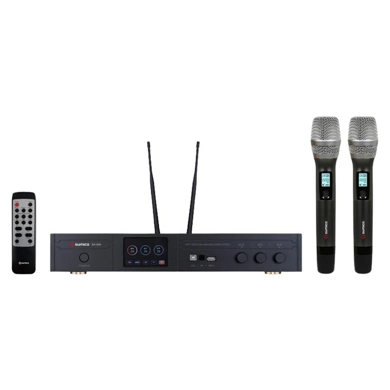 Amply Sumico KA400, Công suất 400W/kênh (8 Ohms), Bluetooth 5.0, Optical, USB