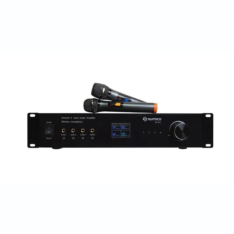 Amply Sumico SU 4CL, 50W x 16 kênh, Bluetooth 5.0, HDMI ARC, Optical, Coaxial, USB, Line-in