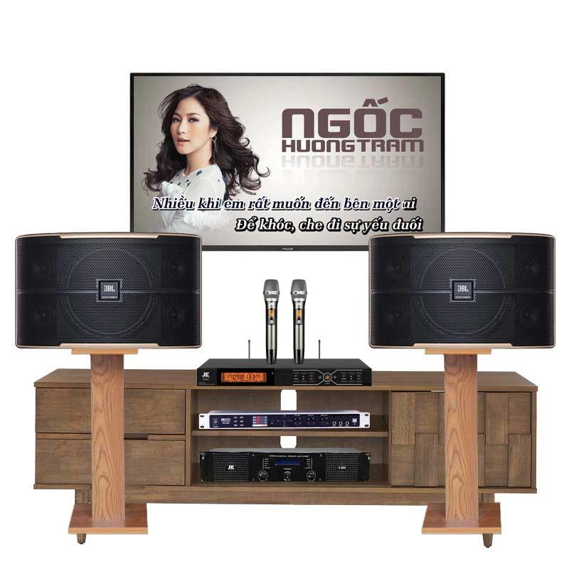 Dàn karaoke JBL HK21 (JBL Pasion 12, Neko DK1000, Công suất, Micro B3 Pro)