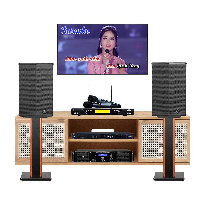 Dàn Karaoke Wharfedale KH54 (Wharfedale Sigma X10, Công suất, X6000 Plus, micro K800)