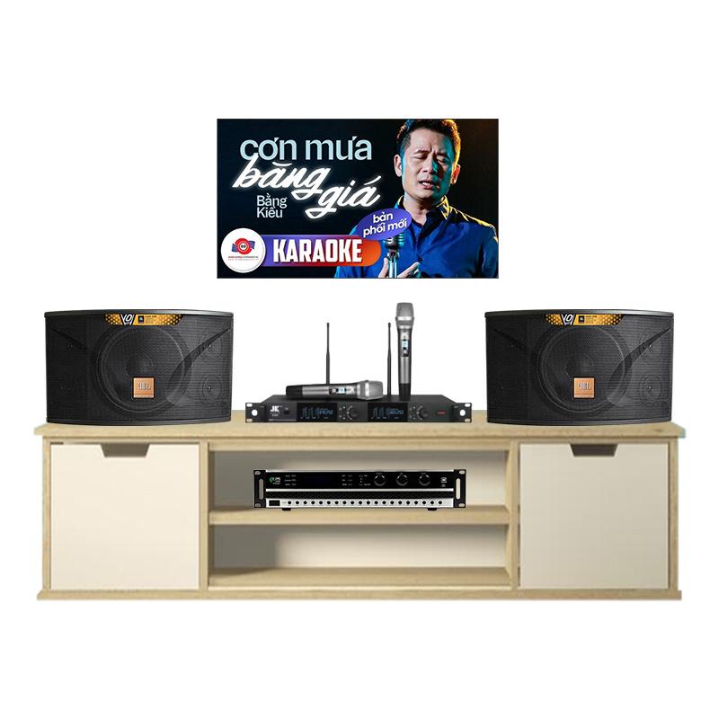 Dàn karaoke GD98 (JBL Ki110 Gold Edition, Kiwi PD8000, JKaudio K300)