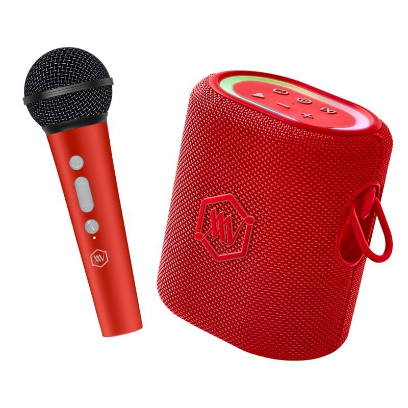 Loa Alpha Works Sonik Plus, Công suất 20W, Pin 6H, Bluetooth 5.3, AUX 3.5mm, Kèm Mic, Đèn RGB