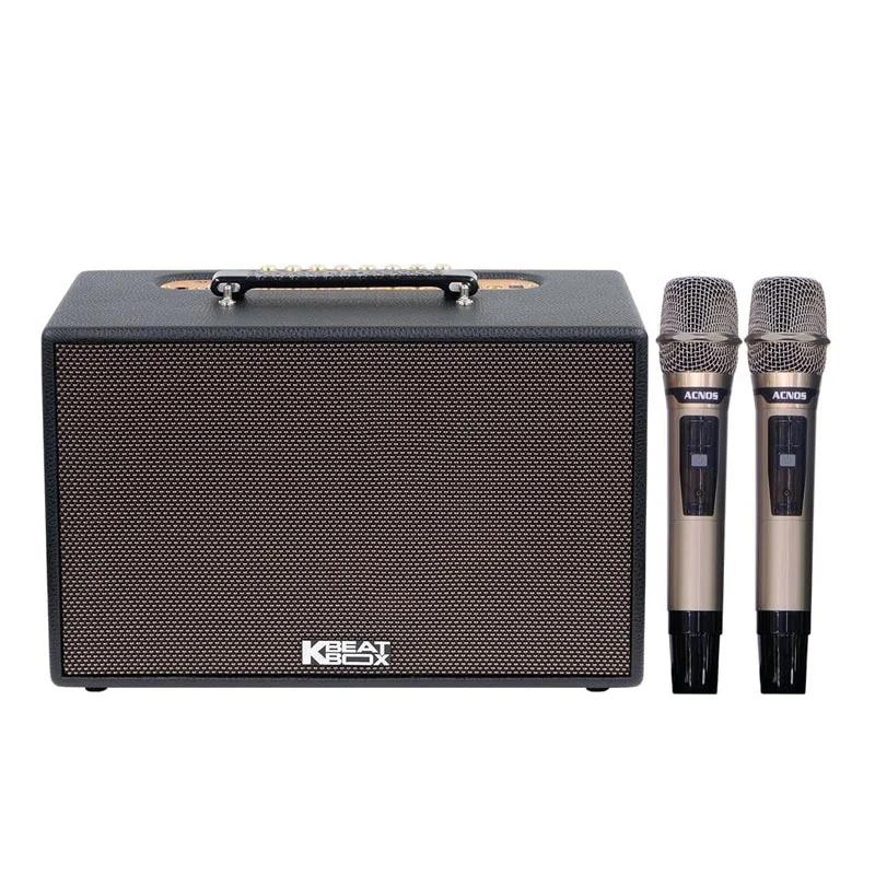 Loa Acnos CS201Plus, Bass 20cm, 100W RMS, Bluetooth 5.0, GUITAR, OPTICAL IN, OTG