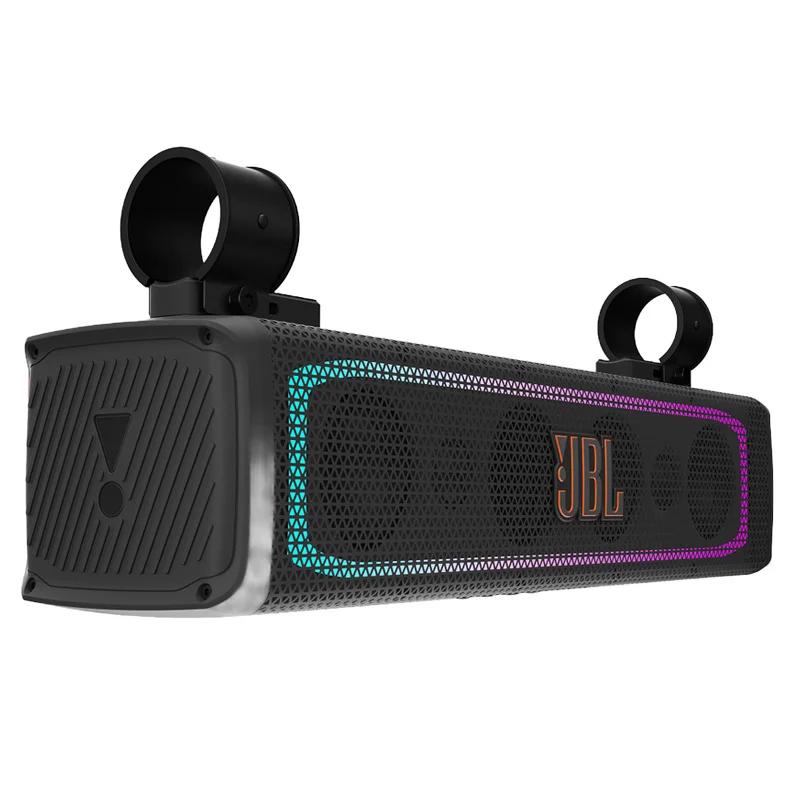Loa JBL Rallybar, Công suất 150W, Bluetooth 5.3, USB, AUX, đèn LED đẹp