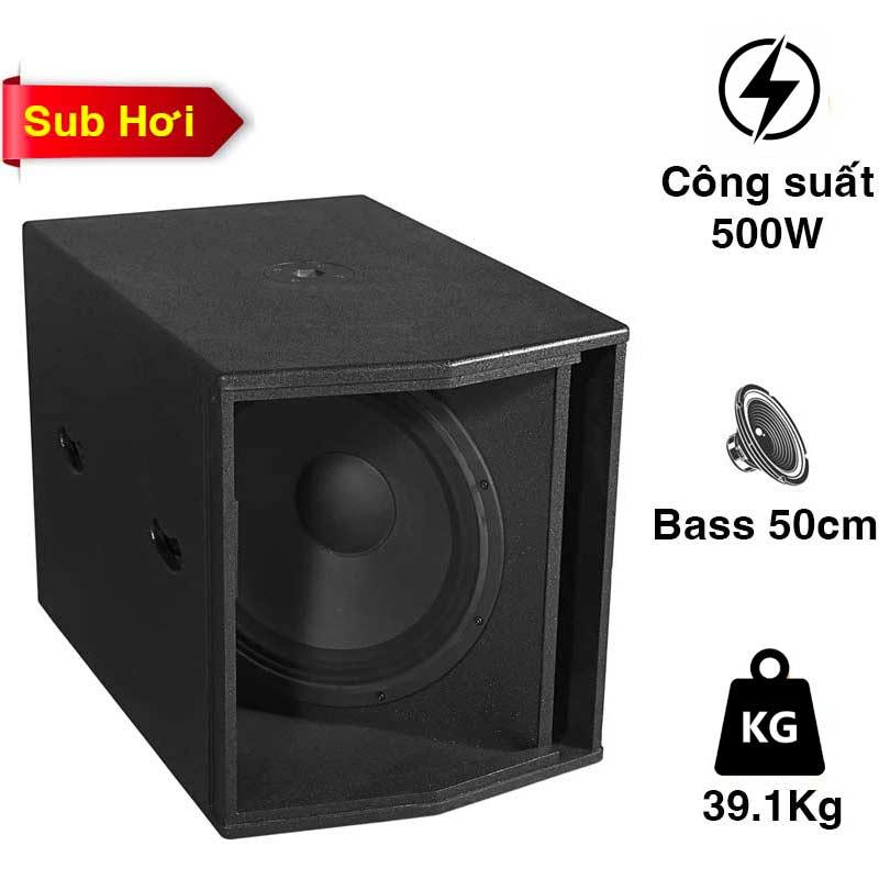 Loa Sub Wharfedale Sigma X18B, Bass 50cm, 500W