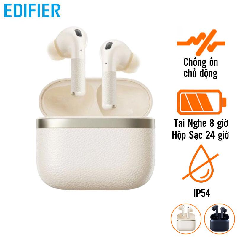 Tai nghe Edifier W260NC (Không dây, Chống ồn, Bluetooth 5.3, Pin 24h, IP54)
