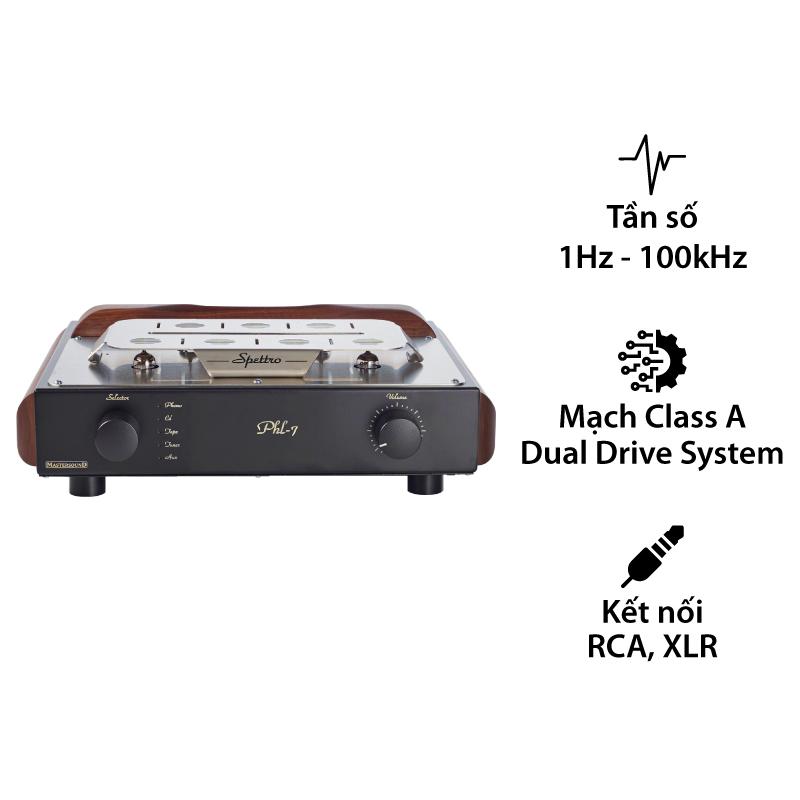 Pre Amply đèn Mastersound Spettro Pre Amply đèn Mastersound Spettro