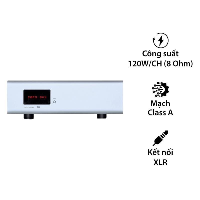 Amply Soulution 311, 120W/CH (8 Ohm) Amply Soulution 311, 120W/CH (8 Ohm)