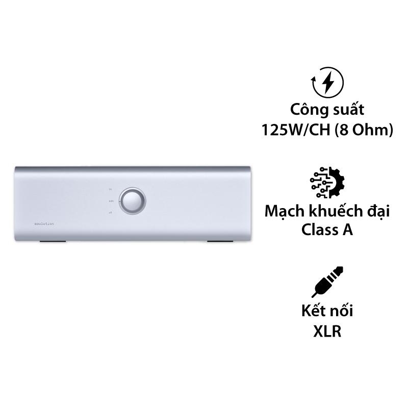Amply Soulution 501, 125W/CH (8 Ohm) Amply Soulution 501, 125W/CH (8 Ohm)