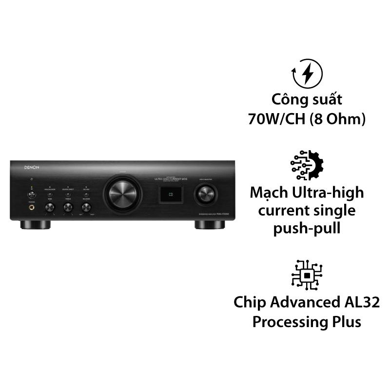 Amply Denon PMA-1700NE (2 Kênh, 140W/Kênh, Optical, CD, Phono) Amply Denon PMA-1700NE (2 Kênh, 140W/Kênh, Optical, CD, Phono)