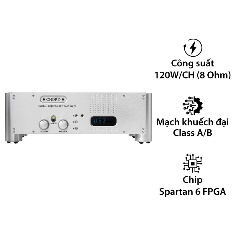 Amply Chord CPM 2800 MKII, 120W/CH (8 Ohm), Bluetooth Amply Chord CPM 2800 MKII, 120W/CH (8 Ohm), Bluetooth