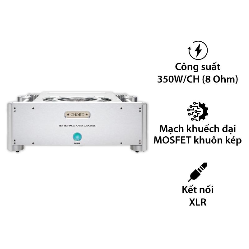 Power Amply Chord SPM 1200 MKII, 2 Kênh, 350W/CH (8 Ohm) Power Amply Chord SPM 1200 MKII, 2 Kênh, 350W/CH (8 Ohm)