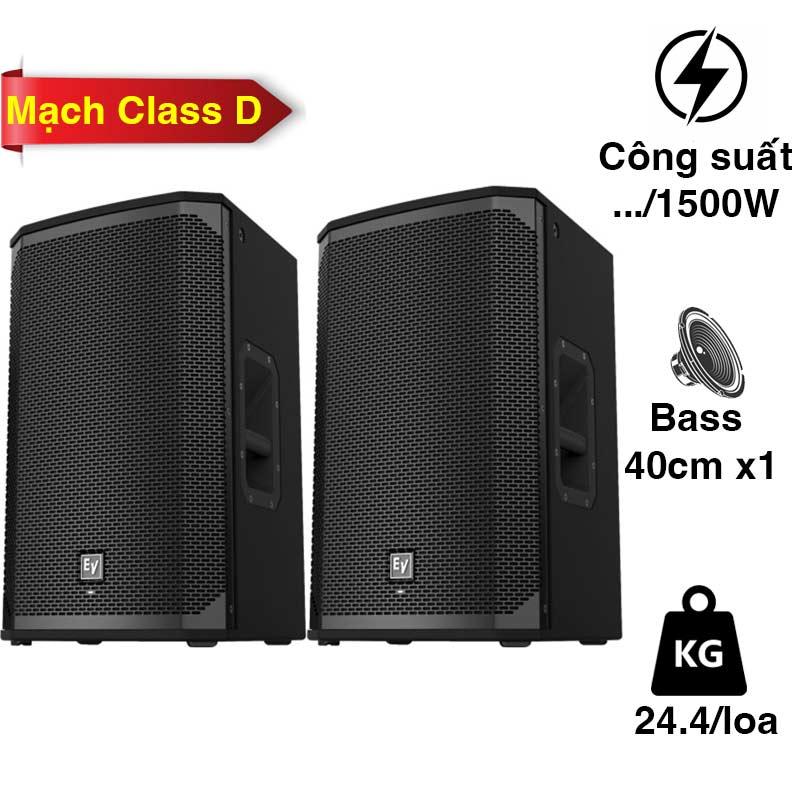 Loa Electro voice EKX15P, Liền công suất, Bass 40cm, 1500W, Mạch Class D Loa Electro voice EKX15P, Liền công suất, Bass 40cm, 1500W, Mạch Class D