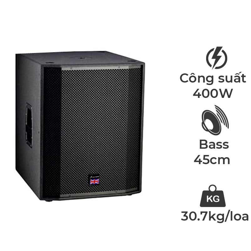 Loa Sub Studiomaster Venture 18S Loa Sub Studiomaster Venture 18S