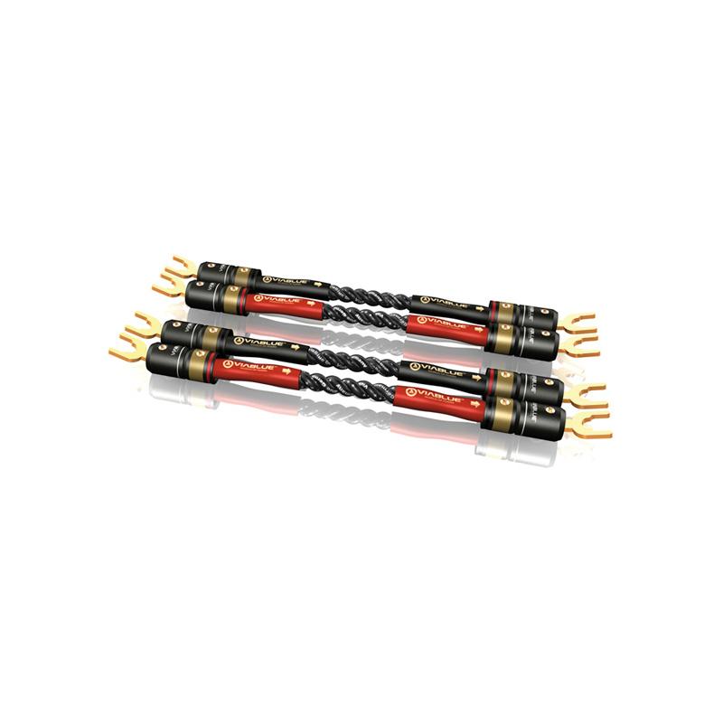 Dây nối cầu loa Bridges viablue SC-4 Silver T6s Dây nối cầu loa Bridges viablue SC-4 Silver T6s
