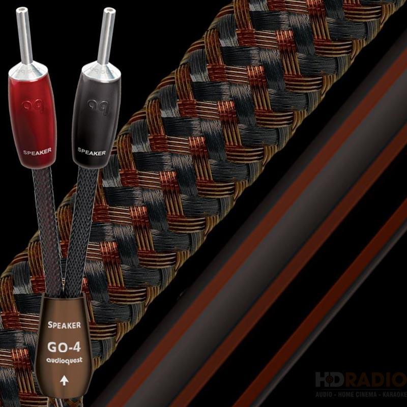 Dây loa AudioQuest GO-4 Star-Quad (dài 3 mét) Dây loa AudioQuest GO-4 Star-Quad (dài 3 mét)