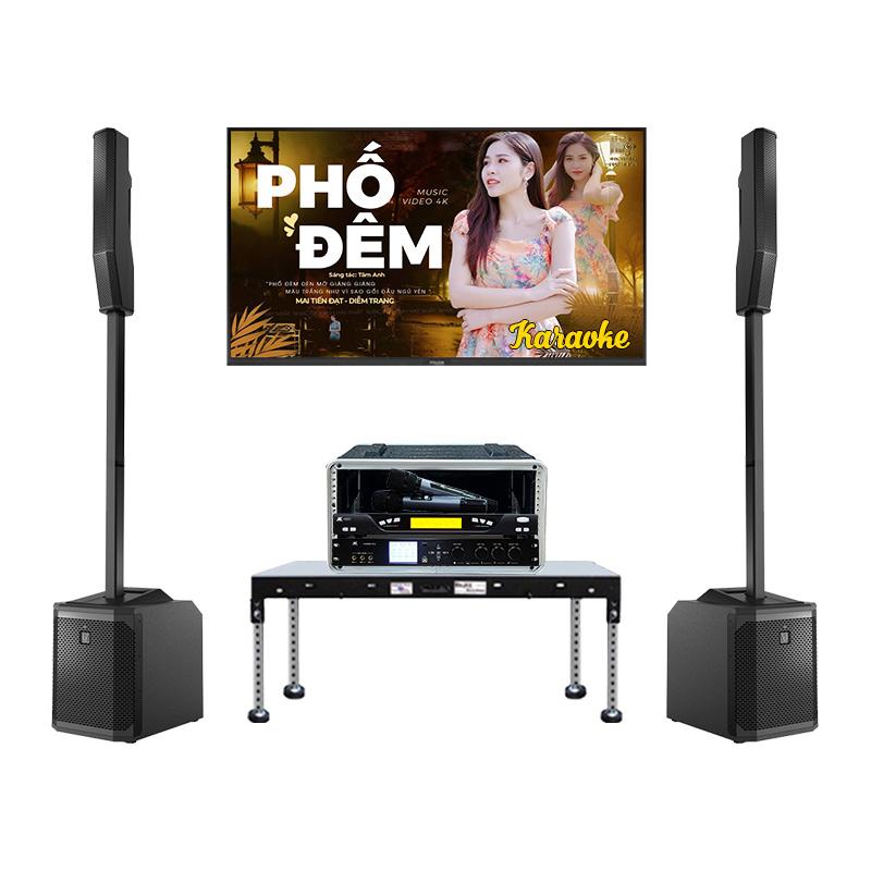 Dàn karaoke Column SK09 (Electro-Voice Evolve 30M, JKAudio K800, X9000 Pro, Tủ Rack ABS 4U) Dàn karaoke Column SK09 (Electro-Voice Evolve 30M, JKAudio K800, X9000 Pro, Tủ Rack ABS 4U)