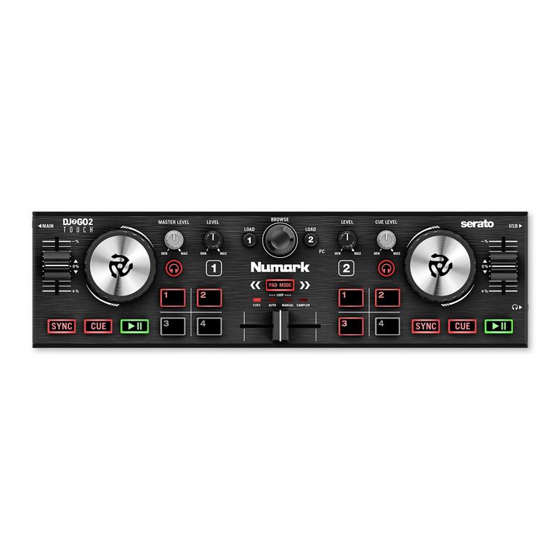 Bàn DJ Numark DJ2GO2 Touch, 2 kênh, USB Audio, Serato DJ Lite, Mới Bàn DJ Numark DJ2GO2 Touch, 2 kênh, USB Audio, Serato DJ Lite, Mới