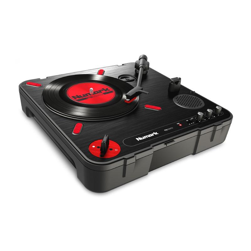 Bàn DJ Numark PT01 Scratch, đọc đĩa than, có pin Bàn DJ Numark PT01 Scratch, đọc đĩa than, có pin